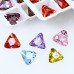 DZ 3012 12x12 mm Triangle shape crystal fancy stone DZ 3012 12x12 mm Triangle shape crystal fancy stone